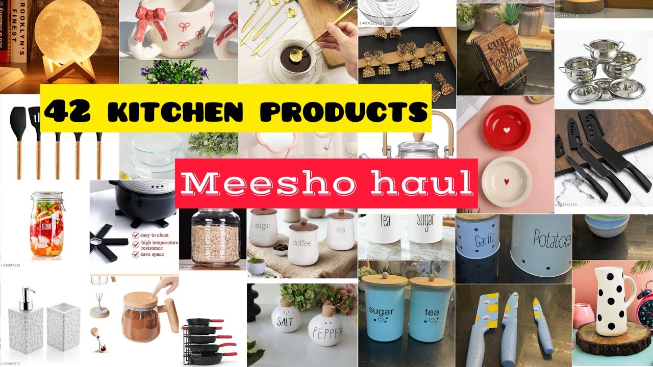 Meesho haul 🔥| 42 Meesho kitchen products👌💯| Huge meesho haul| Meesho kitchen finds