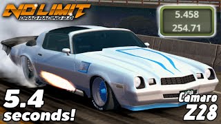 5.4 Seconds Z28 Tune - Fastest Camaro Z28 Tune! Version 2.4.30 | No Limit Drag Racing 2.0