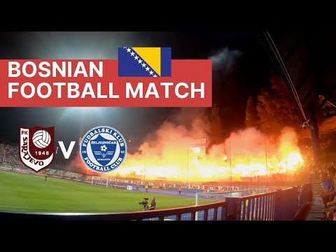 Foreigner Goes to INSANE Bosnian Football Match in Sarajevo!! | Bosnia Travel Guide