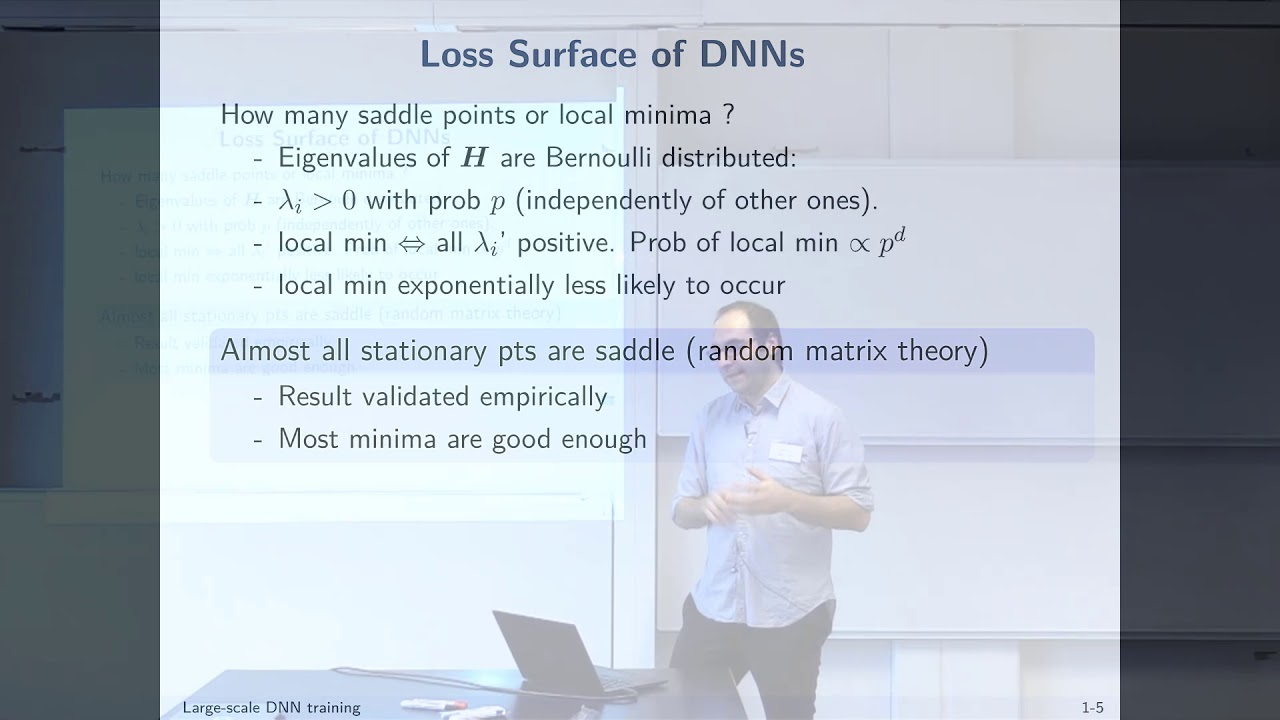 Hadi Ghauch: Large-scale training for deep neural networks