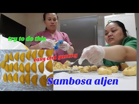 PART 1.SAMAHAN NYO KAMI GUMAWA NG SAMBOSSA ALJEN.