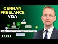 German freelance visa ✅ PART 1 🇩🇪 🇪🇺 (application form, insurance, points not covered by rules)