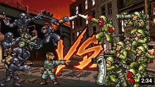 Metal Slug Attack Ptolemaic Army Vs Rebel Army Round 1