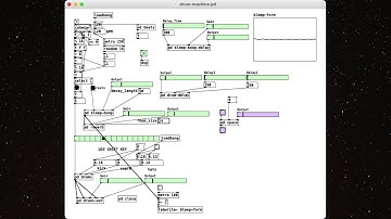 euclidean rhythm generator - pure data