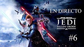 Star Wars Jedi: Fallen Order - PS4 Live Gameplay #6 [ESP/ENG]