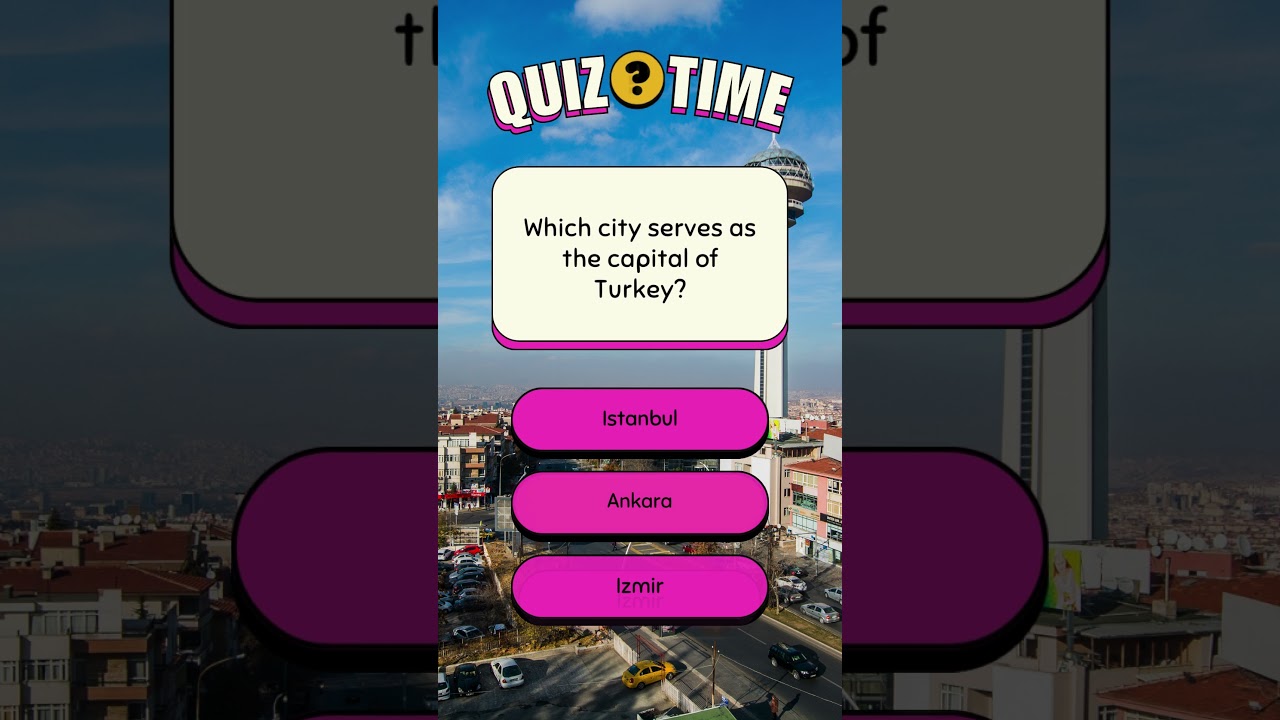 Can You Name the Capital of Turkey? 🕌 | Ultimate Geography Quiz Challenge!