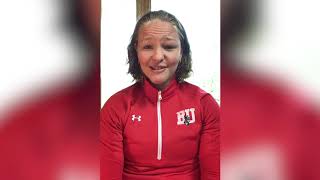 Celebrity 50th Anniversary of Women's Athletics: Kristie Bowers on Leigh Ann Savidge-Morris Profile