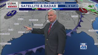 Friday Morning Forecast for Baton Rouge 4-11-25