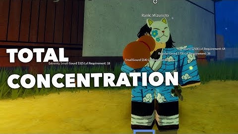 How To Get Total Concentration | Demon Slayer RPG 2
