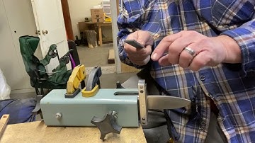 Knife Jimping, tools and my process.