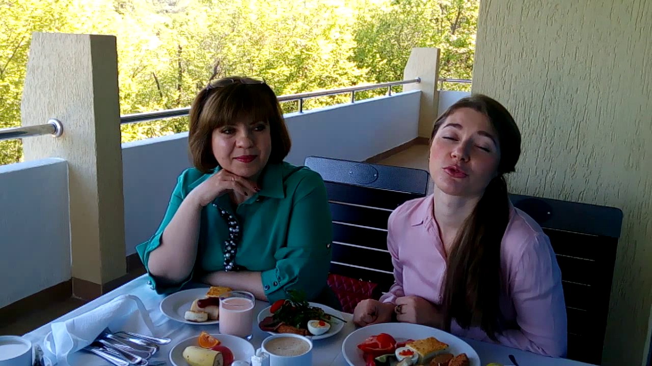 Доброе утро с семинара в Небуге!!!)Марина Гавриленко и Ирина Кузьмичева ...