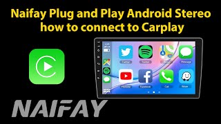 Naifay Plug and Play Android Stereo How to Connect to Carplay screenshot 1