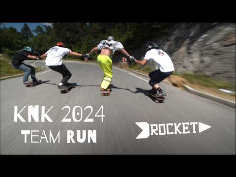 ROCKET Longboards Team Run At KNK Longboard Camp 2024