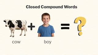 TYPES OF COMPOUND WORDS | OPEN, CLOSED & HYPHENATED + FUN ACTIVITY | PLUS FREE PRINTABLE WORKSHEET