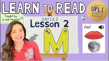 📚 Lesson 2: M /m/ | Day 1 & 2  | LEARN to READ! |  Aligned with UFLI Scope & Sequence