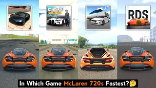 McLaren 720s Extreme Car Driving, Car Parking Multiplayer, 3D Driving Class & Real Driving School screenshot 3