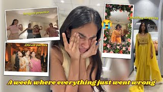 I tried my besttt || Wedding shopping || Diwali parties and more ✨