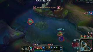 Tilting the enemy team in the 3rd minute