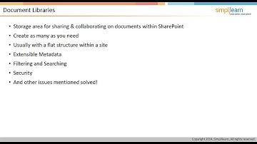 SharePoint 2013 Document Libraries