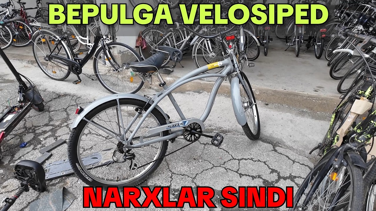 NARXLAR YANA TUSHDI. BEPULGA VELOSIPED. GERMANIYA VELOSIPED NARXLARI 