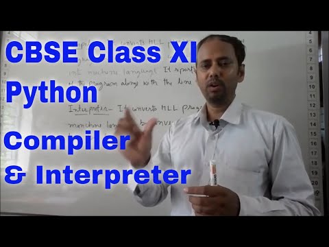 Compiler and Interpreter | CBSE Class XI Python