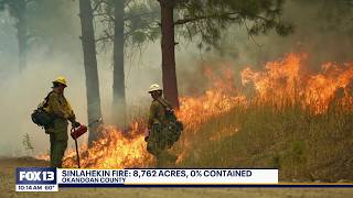 WA wildfires update for Thursday, July 30
