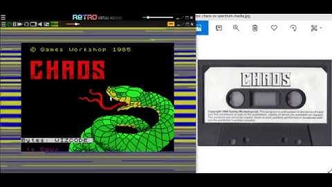 Chaos The Battle Of Wizards (Games Workshop) - ZX Spectrum - Retro Virtual Machine