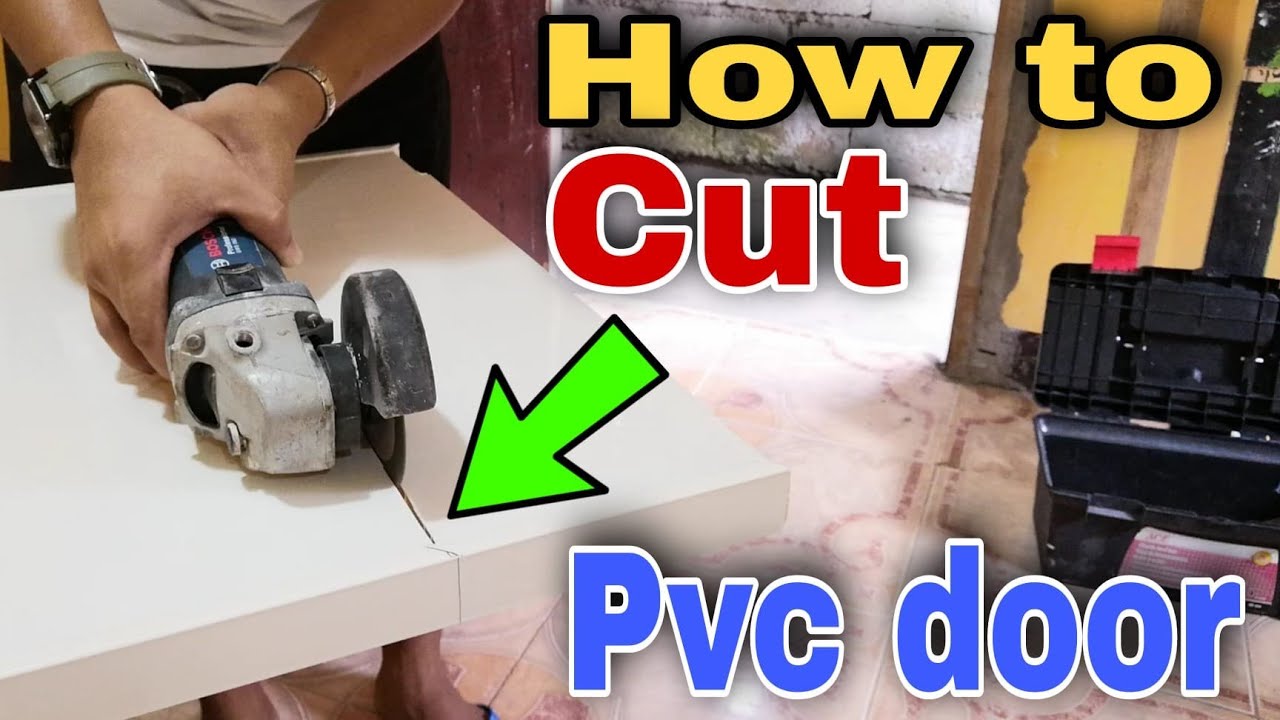 How to cut PVC Door Paano Magputol ng PVC Door PVC Door chitman