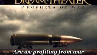 Vignette de la vidéo "Dream Theater - Prophets of war - with lyrics"