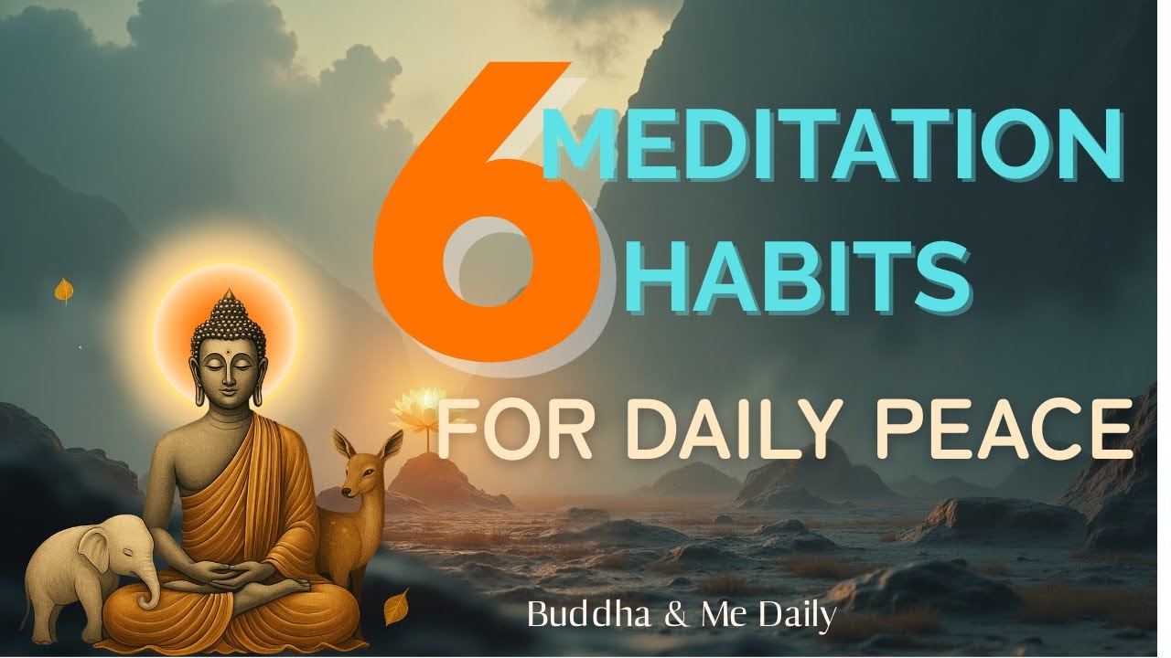 6 Meditative Habits for Daily Inner Peace - YouTube