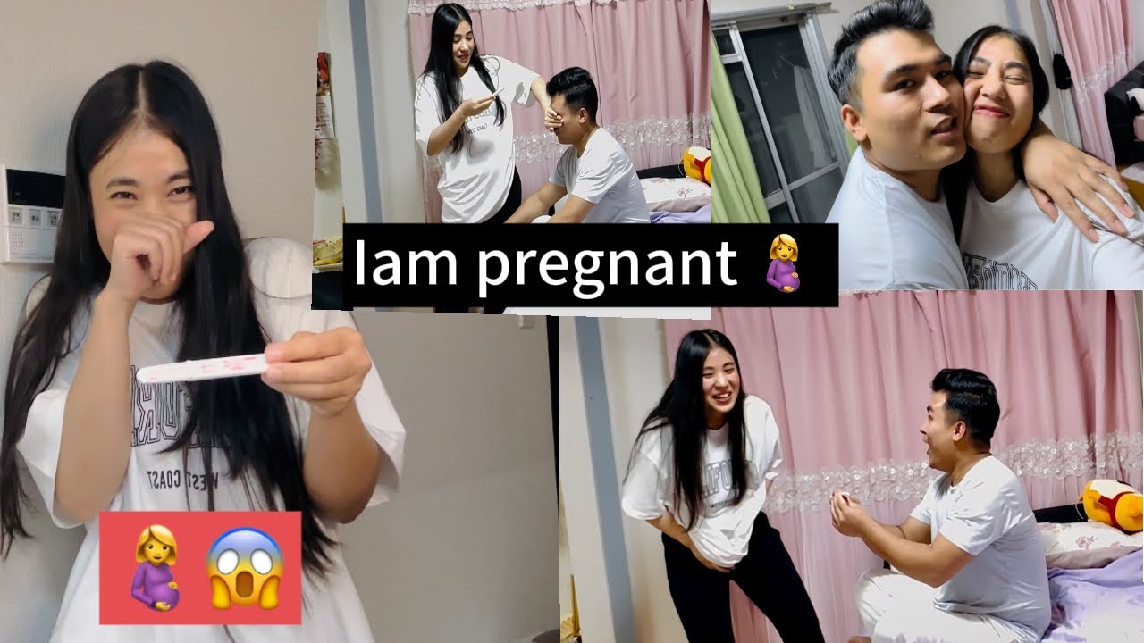 SURPRISING MY HUSBAND THAT IM PREGNANT 🤰😇 || PRANK? || HIS REACTION 😱🥹❤️