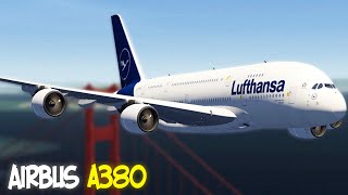 AIRBUS A380 - AEROFLY FS 2020 - СИМУЛЯТОР САМОЛЕТА НА ТЕЛЕФОНЕ - ПОЛЕТ В САН-ФРАНЦИСКО! screenshot 5