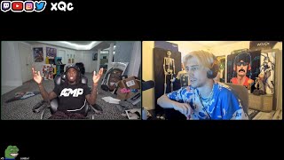 xQc and Kai speak about the stream with Blueface