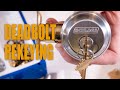 Schlage DEADBOLT Rekeying How-To - Schlage ENCODE, Sense, Connect and Mechanical