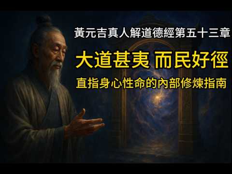 第53章・黃元吉《道德經講義》