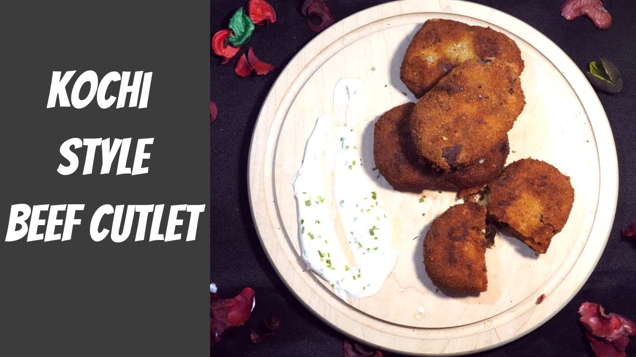 Beef Cutlet Recipe/ബീഫ് കട്ട്ലറ്റ്‌  Chef Thadikaran