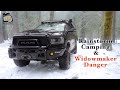 Winter Camping in Rainstorm (Diesel Heater Update)