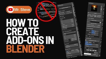 Make add-ons without code in Blender 3D Part 1