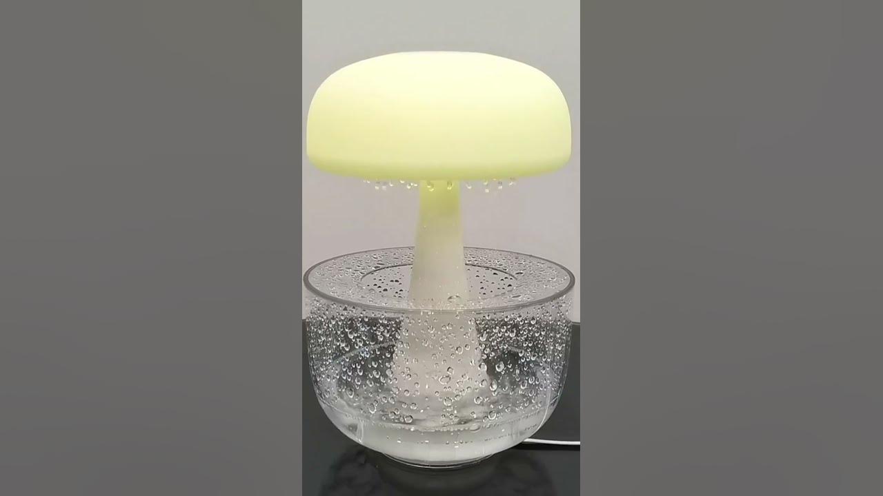 Water drop sounds mushroom rain cloud humidifier with 7 colors night light Water drop sounds mushroom rain cloud humidifier with 7 colors night light