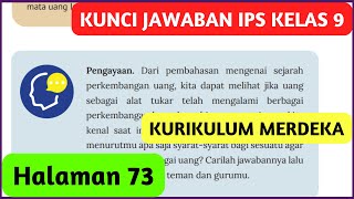 Kunci Jawaban IPS Kelas 9 Halaman 73 Kurikulum Merdeka Syarat Sesuatu Agar Bisa Dijadikan Uang Kunci Jawaban IPS Kelas 9 Halaman 73 Kurikulum Merdeka Syarat Sesuatu Agar Bisa Dijadikan Uang