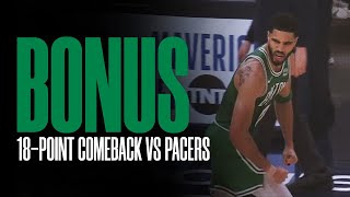 Boston Celtics 18point comeback vs Indiana Pacers (05/25/2024)