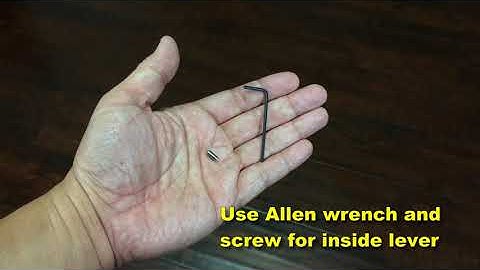 How to install the Ardwolf A1 door lock