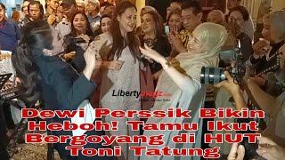 SURPRISE! Dewi Perssik Suddenly Appears at Toni Tatung's Birthday, Instantly Sending Guests into ...