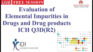 Evaluation of Elemental Impurities in Drugs and Drug Products ICH Q3D(R2)