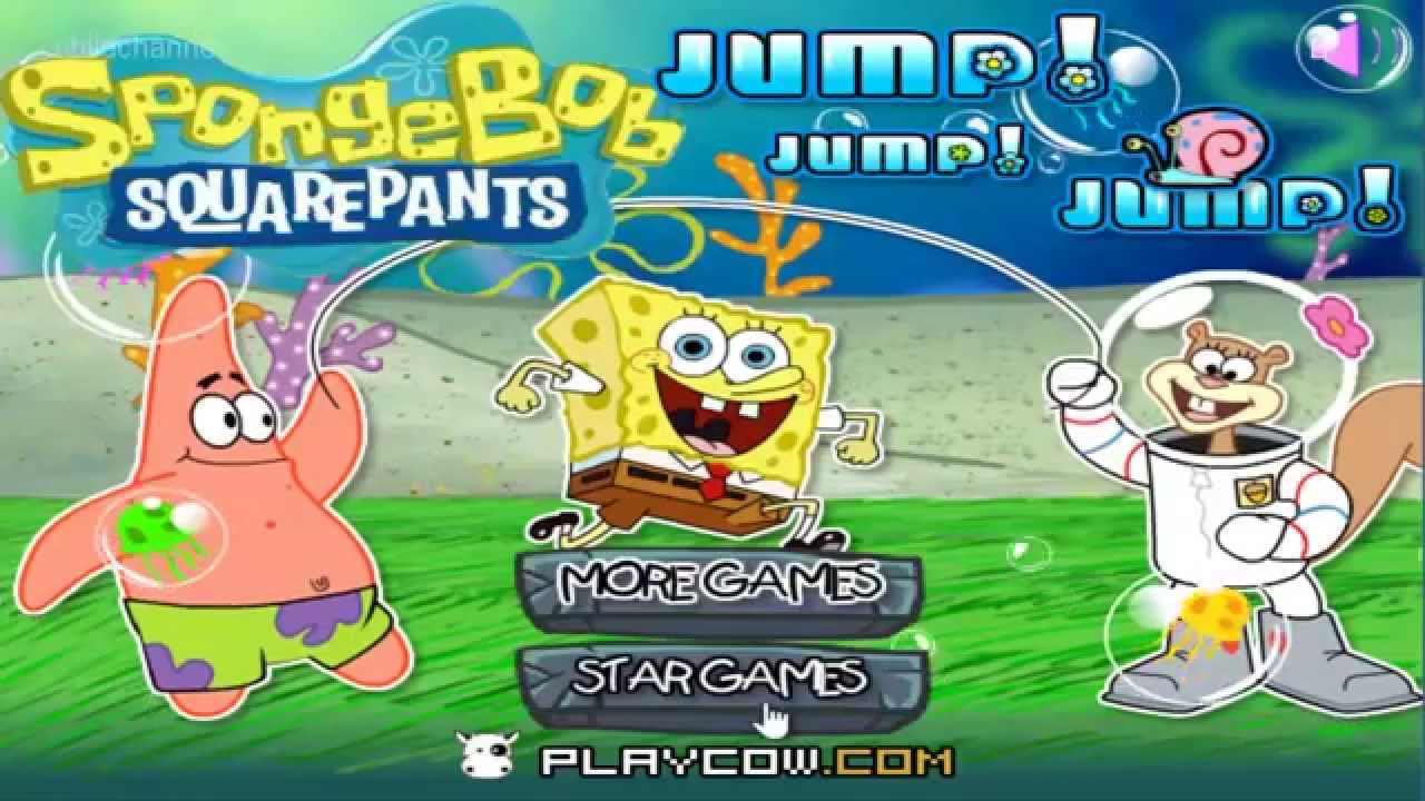SpongeBob SquarePants Jump Rope Game HD YouTube
