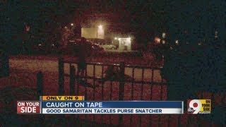 Man tackles pursesnatcher