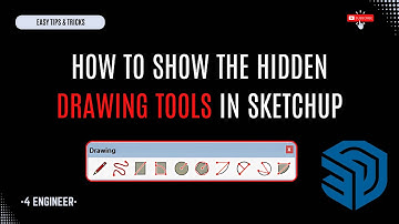 How to Show Drawing Tools in SketchUp | Step-by-Step Guide