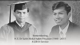 ERIA | Remembering H. E. Dr Surin Abdul Halim Pitsuwan (1949 - 2017): A Life in Service