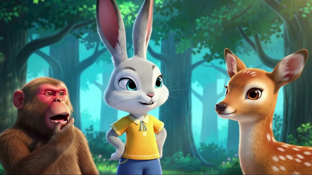 Hardworking and Generous Rabbit Story