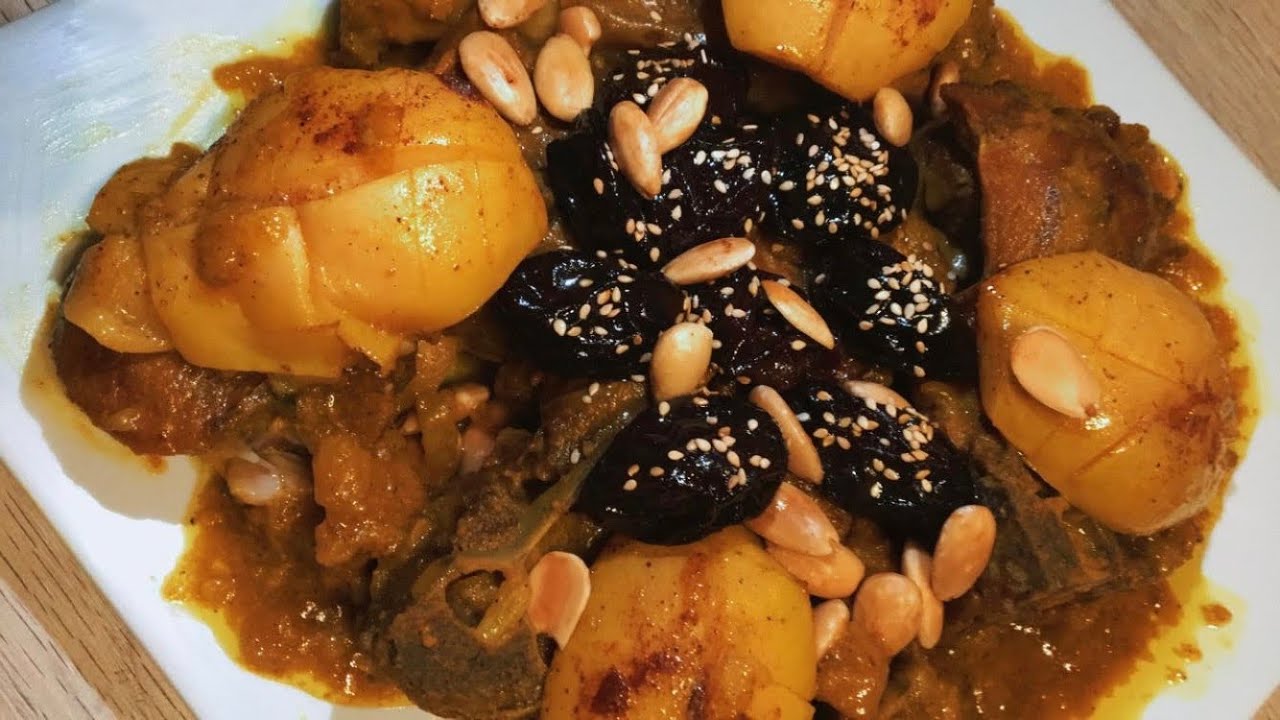 Tajine met lamsvlees, pruimen en kweepeer YouTube